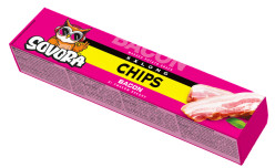 Bramborové chipsy s příchutí slaniny 50g Sovora