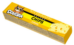 Bramborové chipsy s příchutí sýra 50g Sovora