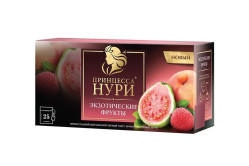 Černý čaj Exotické ovoce 37.5g (25*1,5g) Princessa Nuri