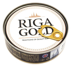 Šproty v oleji 163g RIGA GOLD