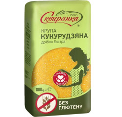 Kukuřičná krupice jemná bez lepku 800 g Skvirjanka