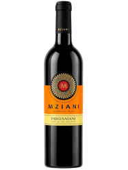 Červené polosuché víno Pirosmani 0,75L Mziani