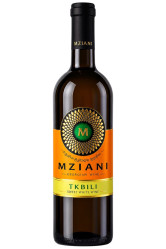 Bílé sladké víno Tkbili 0,75L Mziani