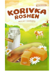 Bonbóny Korovka s mléčnou náplní 205 g Roshen