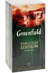 Černý čaj English Edition 25*2g Greenfield