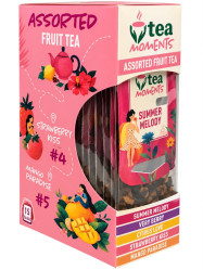 Čaj Assorted Fruit Tea 33,6g 5 příchutí * 3 ks Tea Moments
