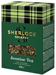 Zelený sypaný čaj Jasmine Tea 100g Sherlock