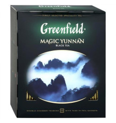 Černý čaj Magic Yunnan 200g (100×2g )Greenfield
