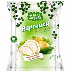 Vareniky s bramborama a koprem 777g Bílá Bříza