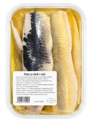 Filety sledě v oleji 450g Fishfood