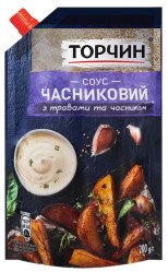 Česneková omáčka 200g Torčin