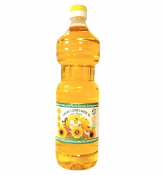 Slunečnicový olej nerafinovaný 1 l Kazak