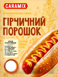 Hořčičný prášek 90g CARAMIX