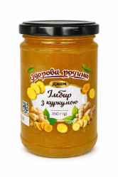 Zázvorový džem s kurkumou 350g Zdorova rodyna