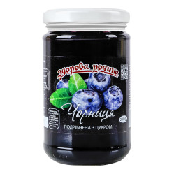 Drcená borůvka s cukrem 350g Zdorova rodyna