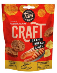 Krutony s příchutí Losos a sýr 80g Flint Craft Grenki