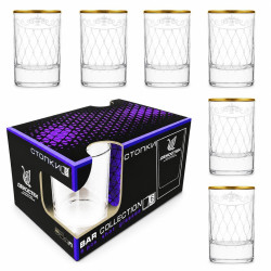 Sada panáků „Vintaž“ 6×50ml Dekostek