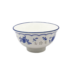 Porcelánová miska „Květinový vzor“, 11,8×6,8cm, 310ml