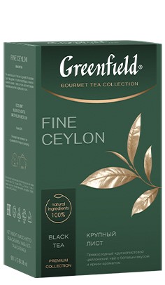 detail Černý čaj Fine Ceylon 90g Greenfield