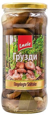 detail Nakládané houby Shitake 395g Emelja