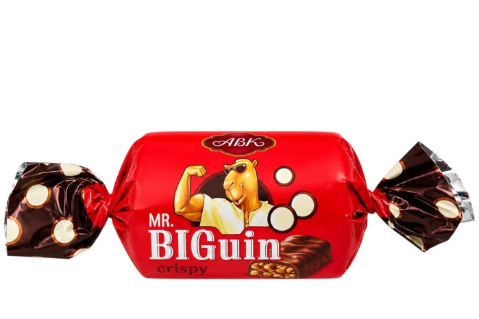 detail Mr. BIGuin crispy ABK