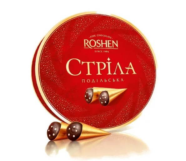 detail Bonboniéra Strela 200g Roshen