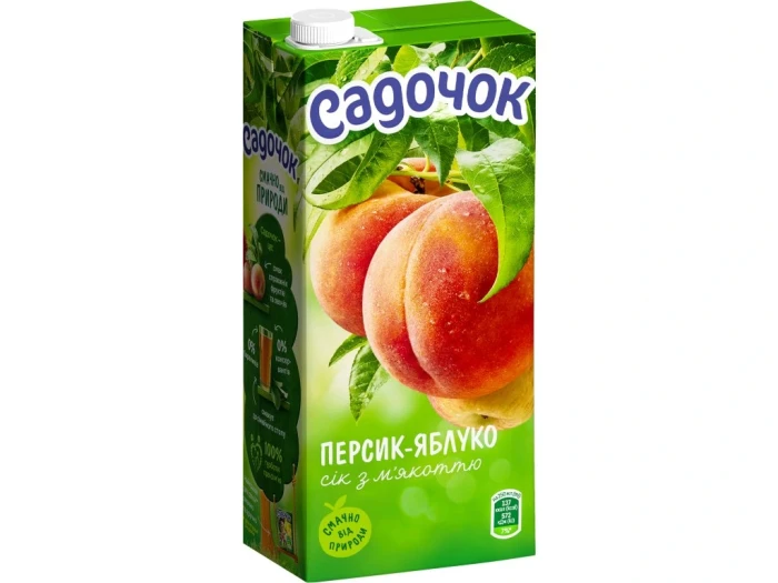 detail Broskovo-jablečný džus 0,95L Sadočok