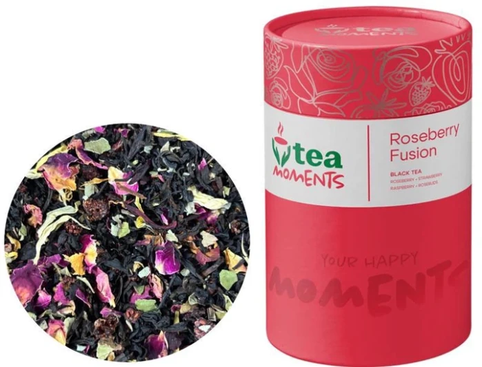 detail Čaj Roseberry Fusion 70g Tea Moments