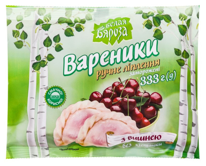 detail Vareniký s višnemi 333g Bílá Bříza
