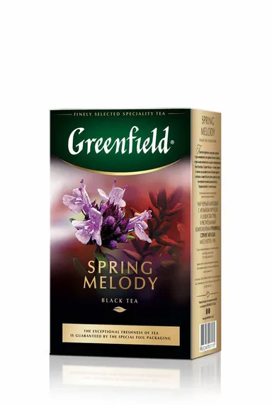 detail Černý čaj Spring Melody 100g Greenfield
