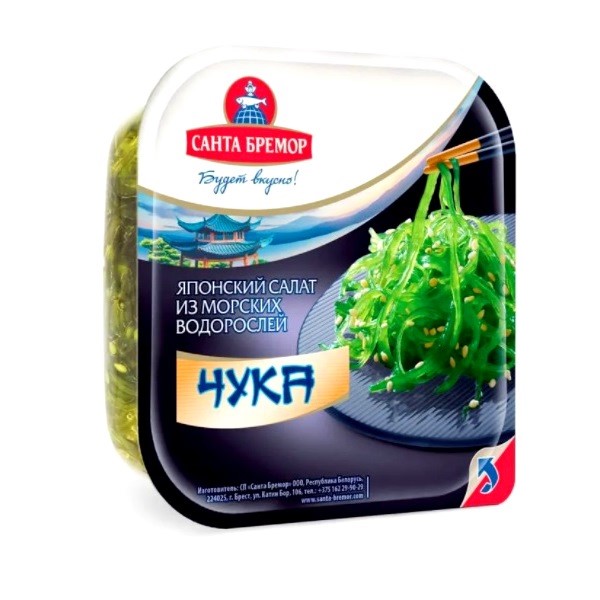 detail Salát z mořských řas Čuka 150g Santa Bremor