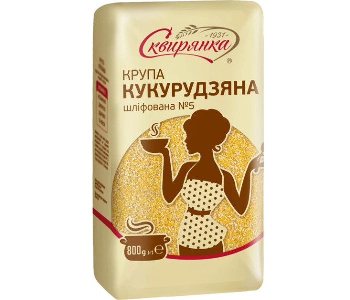 detail Kukuřičná krupice leštěná č. 5 800g Skvirjanka