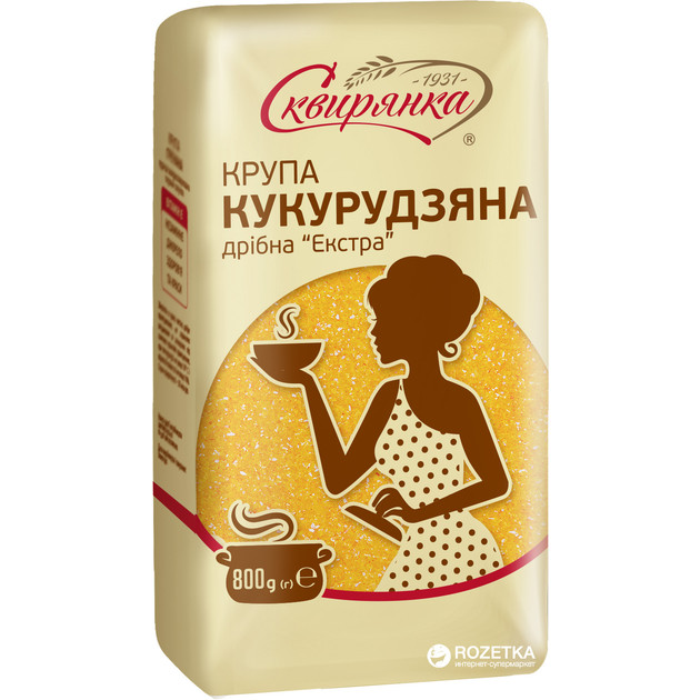 detail Krupice kukuřičná jemná Extra 800 g Skvirjanka