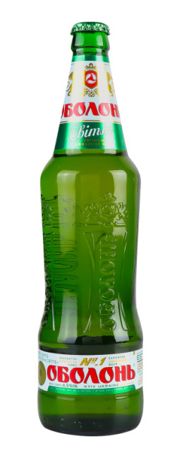 detail Pivo Svetlé 4,5% 0,5L Obolon sklo