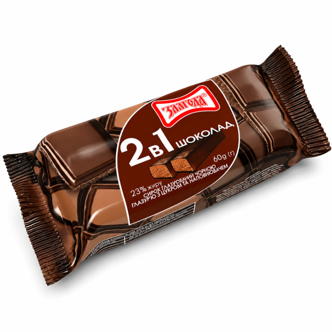 detail Tvarohové tyčinky 2v1 s čokoládovou náplní 60g Zlagoda