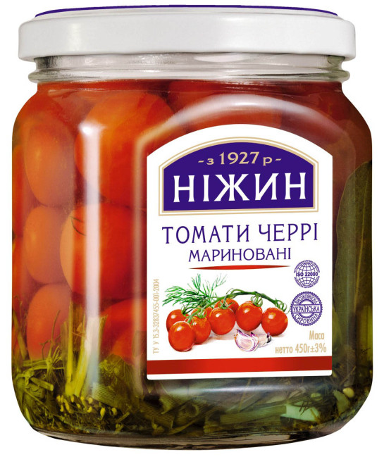 detail Cherry rajčata 450g (čistá hmotnost 243g) Nižyn