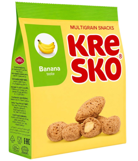 detail Figurky KRESKO s banánovou příchutí 170g ABK