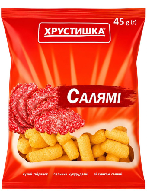 detail Kukuřičné tyčinky s příchutí 