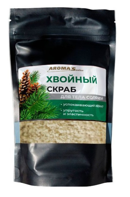 detail Sůlý peeling Jehličnatý 400g Aroma Saules