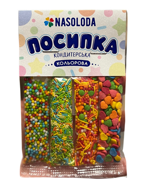 detail Cukrářský posyp MIX 24g 4ks Nasoloda