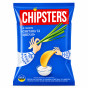 náhled Chipsy se smetanovou a cibulovou příchutí 120g Chipsters