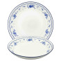náhled Porcelánový talíř „Květinový vzor“, 25,3×4,5cm, 1400ml