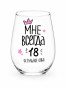 náhled Sklenice „Je mi vždy 18“, 620 ml